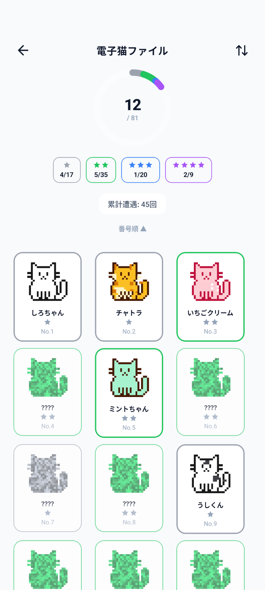 TATSU Cats Catalog